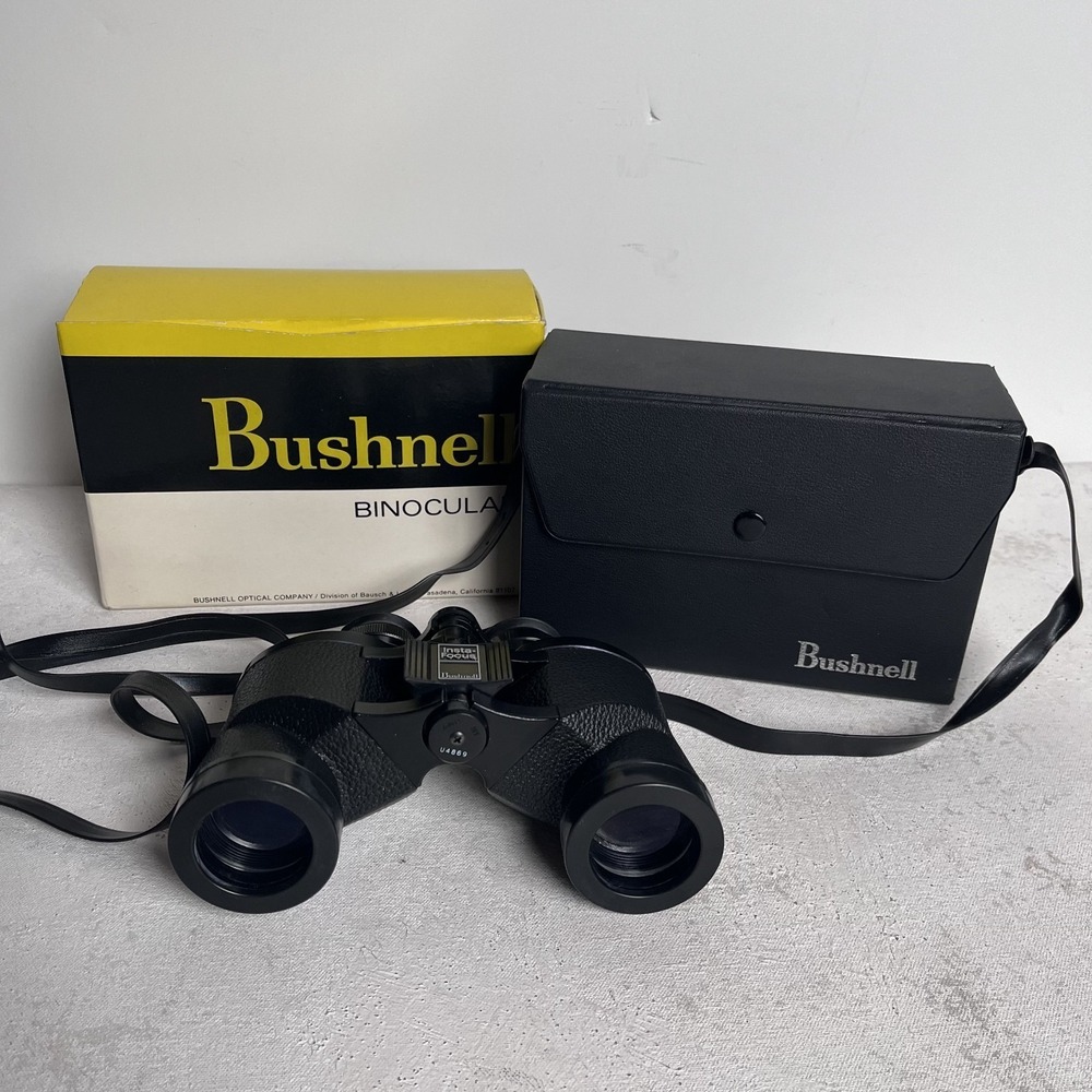 Bushnell Sportview Binoculars 7 x 35 Wide Angle 500 ft 1000 Yards With Case